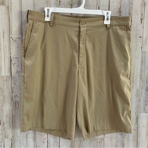 Nike Golf Turf Performance Dri Fit Khaki Tan Shorts